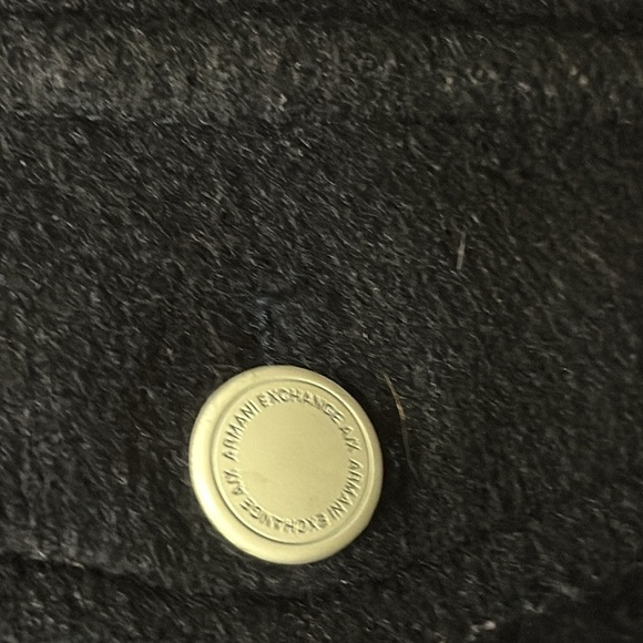 Armani’s exchange wool blend button up down top - Picture 3 of 11